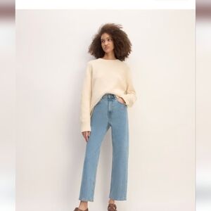 NWT Everlane High Waist Jean Size 35